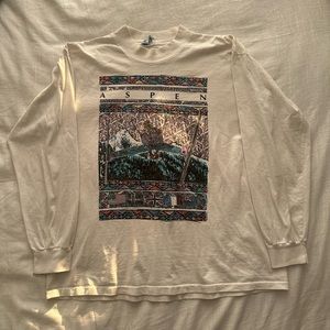 Vintage Aspen Tee Made in USA